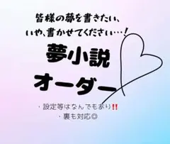 【無料リテイク！】夢小説 オーダー