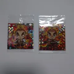 鬼滅の刃ディフォルメシールウエハース　其ノ三　煉獄杏寿郎2枚セット