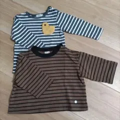 petit main/la poche biscuit 長袖80cm2枚セット