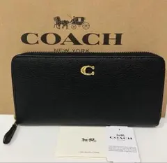 新品❤️コーチ　アコーディオン長財布　cc489