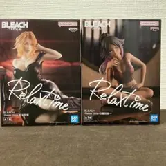 BLEACH リラックスタイム　松本乱菊　四楓院夜一　フィギュア