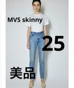 MOUSSY MVS SKINNY 25in スライ、エモダ、ジェイダ、ザラ 好のサムネイル