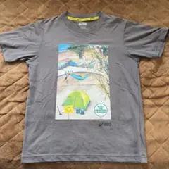 asics スポーツデザイン Tシャツ Sサイズ