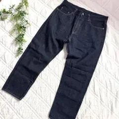 ユニクロ　ジーンズ　レギュラーフィット　ストレート　33インチ　丈短め