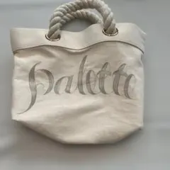 ジェラピケ ホワイトトートバッグ