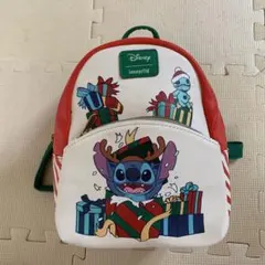 ディズニー　ラウンジフライリュック　スティッチ　クリスマスのサムネイル