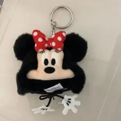 ディズニーリゾート ミニー ファンキャップ キーチェーン キーホルダー