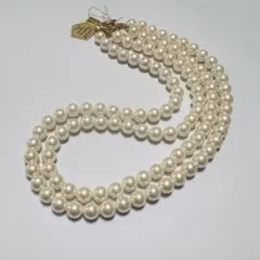 キスカパール2連ネックレス　45cm izumi pearl