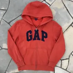00s old gap zip up hoodie フェード　y2k 短丈