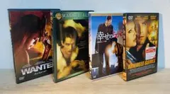 洋画セル版DVD ４枚セット 【ウォンテッド・他】