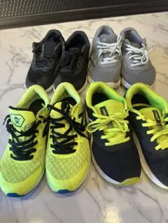 ASICS ランニングシューズ イエロー/ブラック