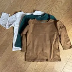 長袖カットソー 3枚セット 116cm~