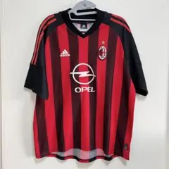 adidas ACミラン 2002-2003 ホーム ユニフォーム OPEL