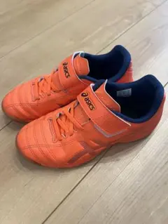 asics JUNIOLE サッカーシューズ オレンジ 20センチ アシックス