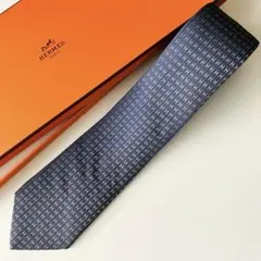 限定値下げ‼️美品✨エルメス ネクタイ ハイブランド H柄 ファソネ