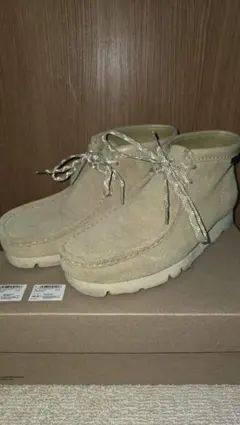 CLARKS ワラビーブーツ GORE-TEX メープルスエード