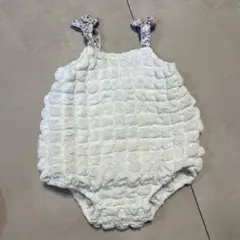 petit main ロンパース 80 ホワイト