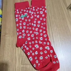 UNDERCOLORS OF BENETTON 花柄ソックス23～25
