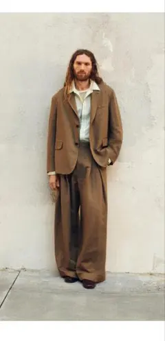 ZARA LIMITED EDITION ワイドレッグトラウザーズ　ワイドパンツ