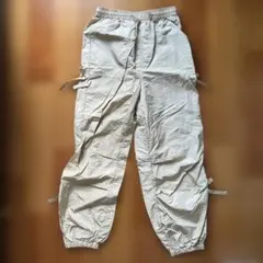 shrita ナイロン製ベージュワークパンツ Lサイズ