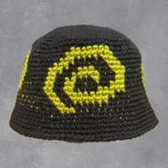 クラッシャーハット クロシェハット ニット帽 ビーニーハンドメイド