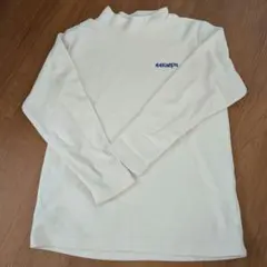 Kaepa フリース 長袖シャツ 白 アイボリー 150