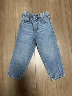 ZARA KIDS マムフィットデニムパンツ　104㎝　ライトブルー