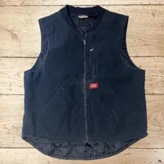 Dickies ディッキーズ ワークベスト 中綿 キルティング USA 古着