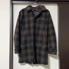 チェック柄 チェスターコート Mサイズ