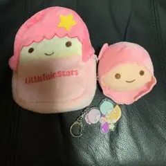 リトルツインスターズ　ララ　リュック型ポーチ　小銭入れセット