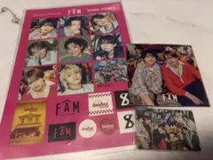 timelesz FAM トレカ ステッカー　アナザージャケット