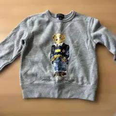 ラルフローレン　4T ポロベア　裏起毛スウェットのサムネイル