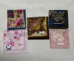 トラサルディ　ハンカチ他　5枚セット　まとめ売り