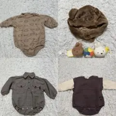 ベビー服 まとめ売りクマ ボリス 帽子シャツ ロンパース
