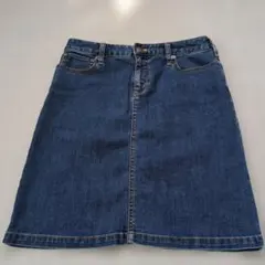 無印良品 ムジルシリョウヒン デニムスカート ミディ丈 64 カジュアル
