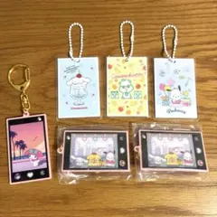 サンリオ ふいうちキュートショットキーホルダーポストカードチャーム2