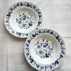 【NIKKO】ミングトゥリー 深皿23.5cm×2枚 (カレー皿/パスタ皿)