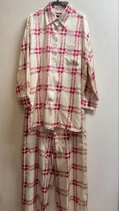 く*た様 UNIQLO MARNI コラボ　チェック柄 長袖シャツ　パンツ　セッ