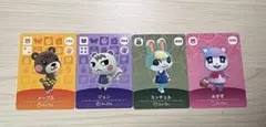 どうぶつの森 amiiboカード あつ森 ジュン ミッチェル みすず メープル