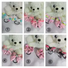 ハンドメイド♡リボンヘアゴム