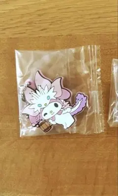 モンハン×サンリオ カプセルラバーマスコットタマミツネ×マイメロディ