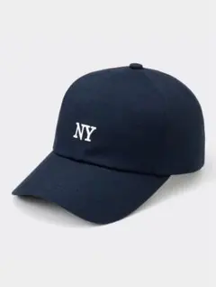 ツイルロゴキャップ　ネイビーNYのサムネイル
