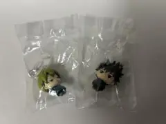 呪術廻戦 カプセルトイ めじるしアクセサリー 禪院直哉 伏黒恵 2点セット