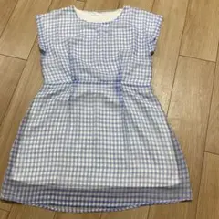 アーバンリサーチ　水色チェックワンピース