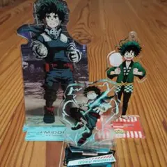 緑谷出久 アクリルスタンドセット　3体