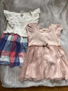 petit main ワンピース 90サイズ 2点セット