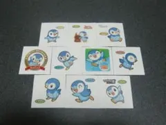 １０枚セット　ポケモン　デコキャラシール　第一パン　ポッチャマ