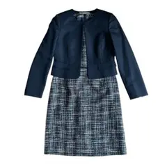 【極美品】CROULE BARBE フォーマルセットアップ ツイード 入学式