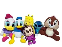 ディズニー くったりBIGぬいぐるみ ☆6点セット - メルカリ