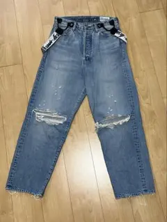 HOLIDAY DENIM SUSPENDER PANTSのサムネイル